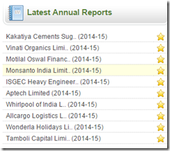 Recent Annual Reports